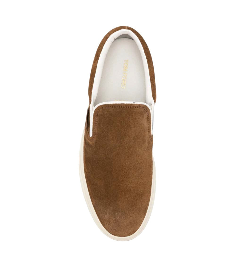 Brown Slip-on Sneakers 4