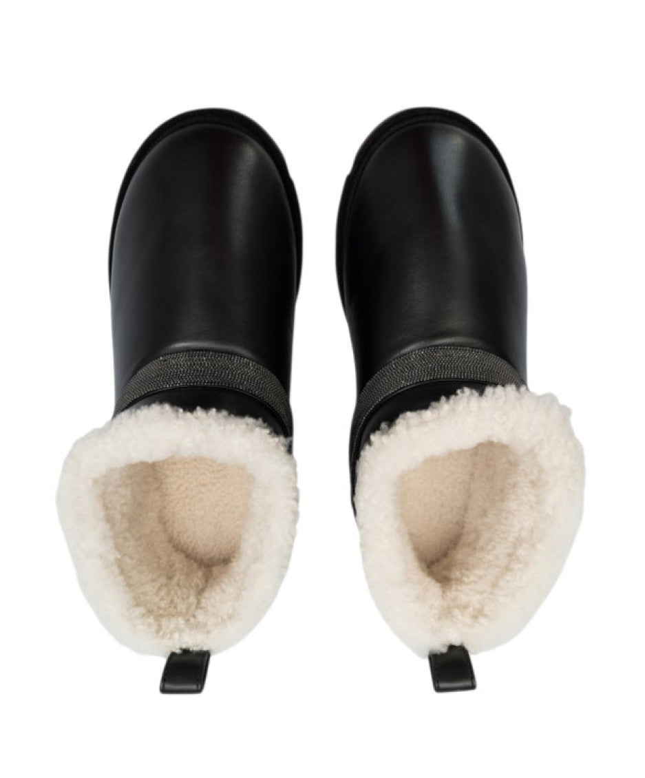 Black Slip-on Boots 2