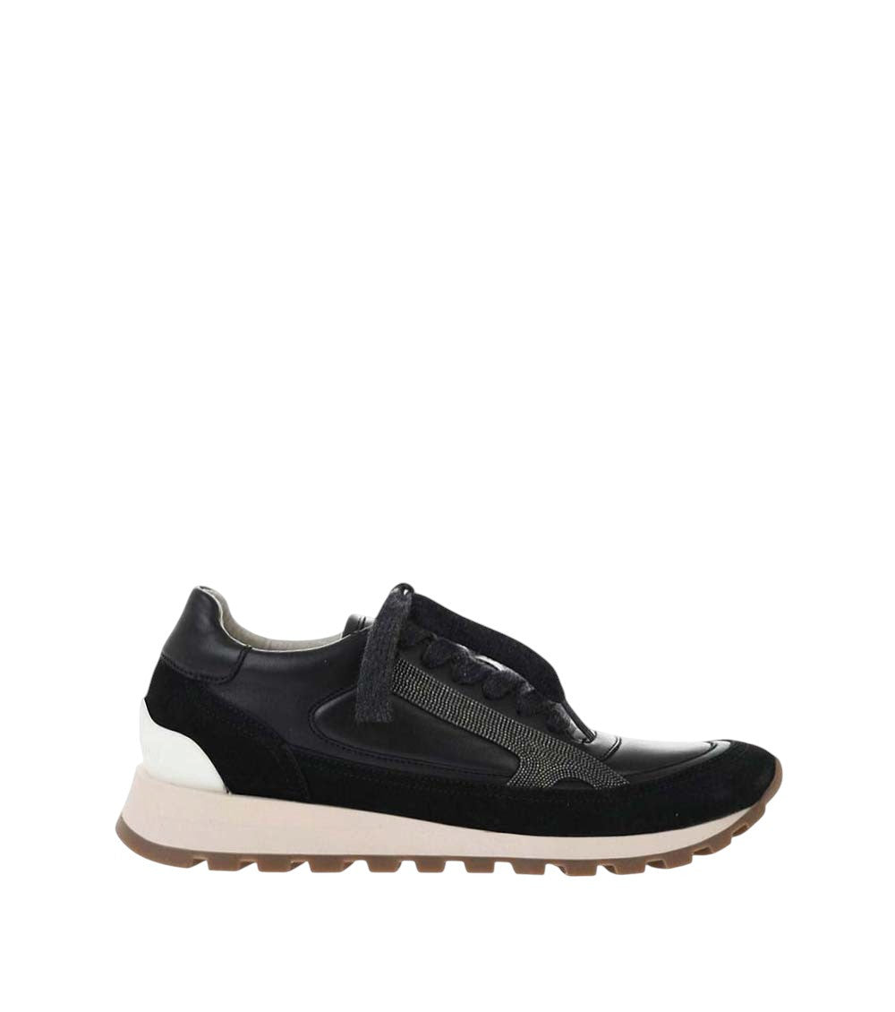 Black Low-Top Sneakers 1