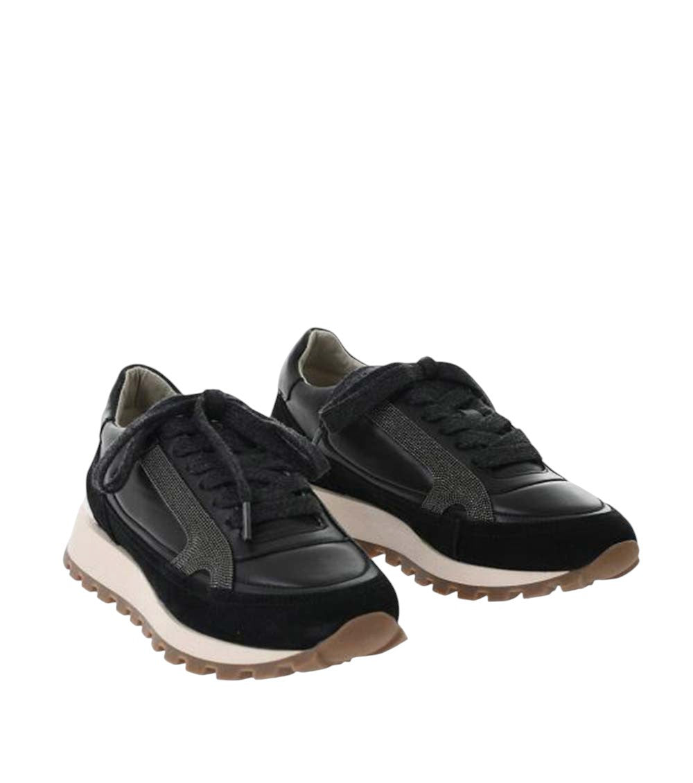 Black Low-Top Sneakers 2