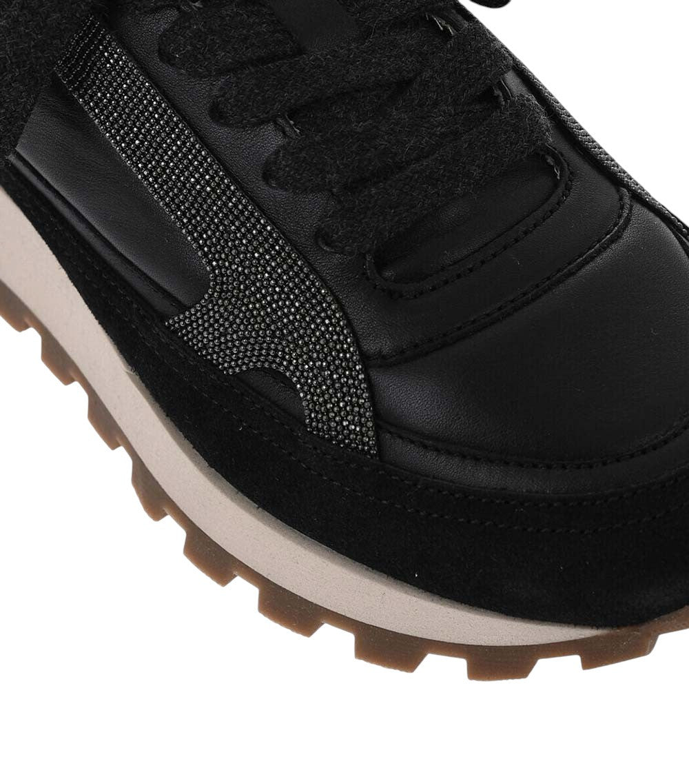 Black Low-Top Sneakers 4