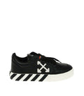 Boys Black Leather Sneakers 1