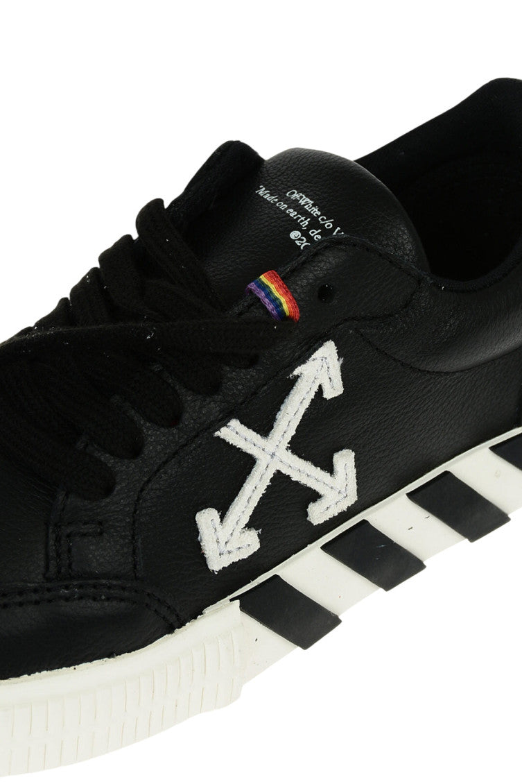 Boys Black Leather Sneakers 5
