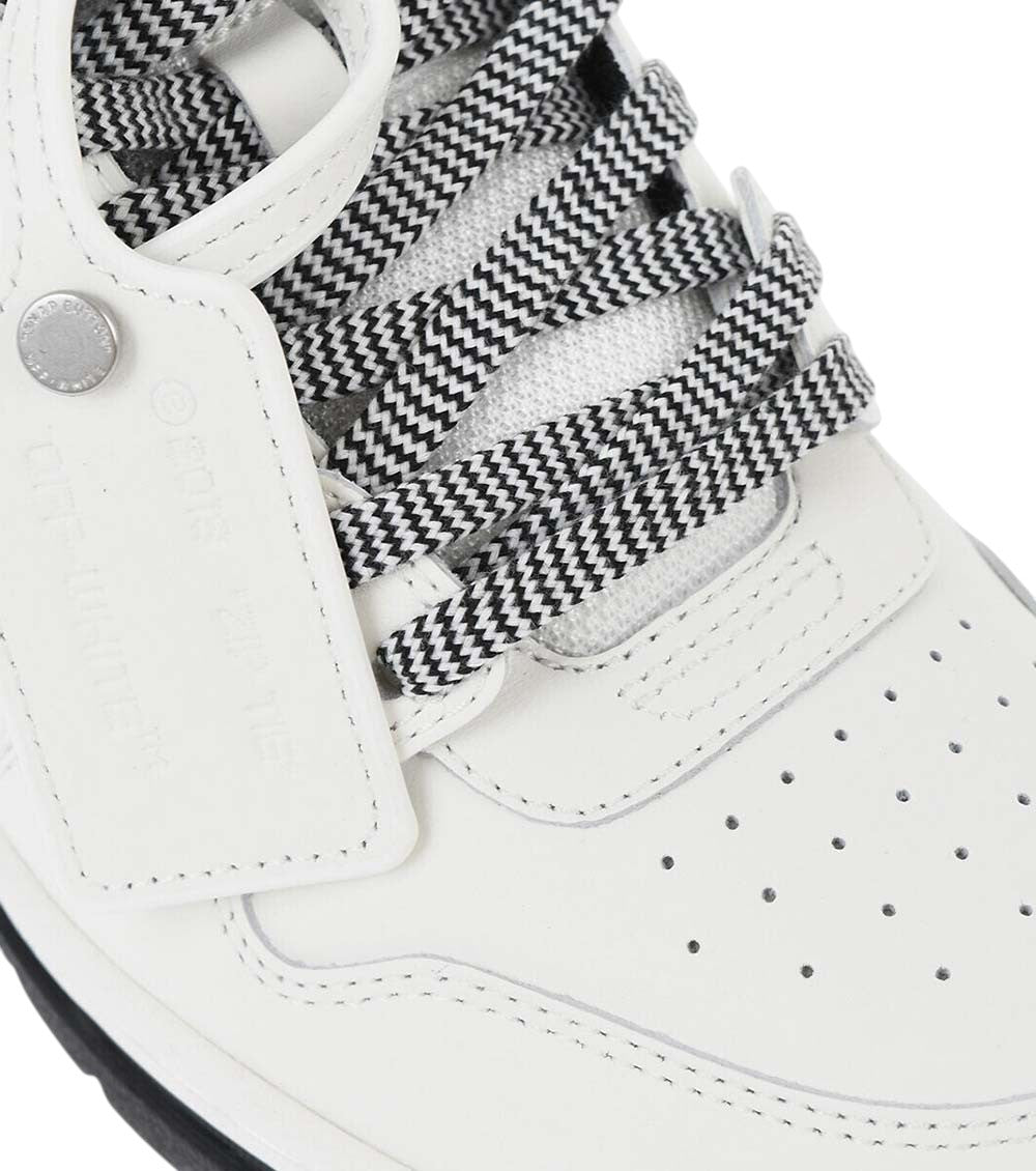 White Logo M-OUT Sneakers 3
