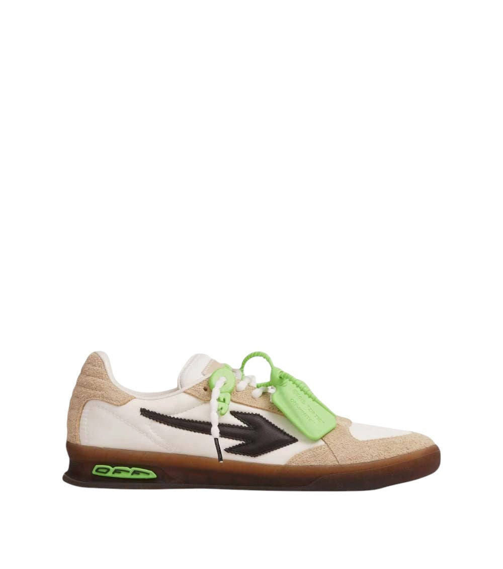Beige Logo Arrows Sneakers 1