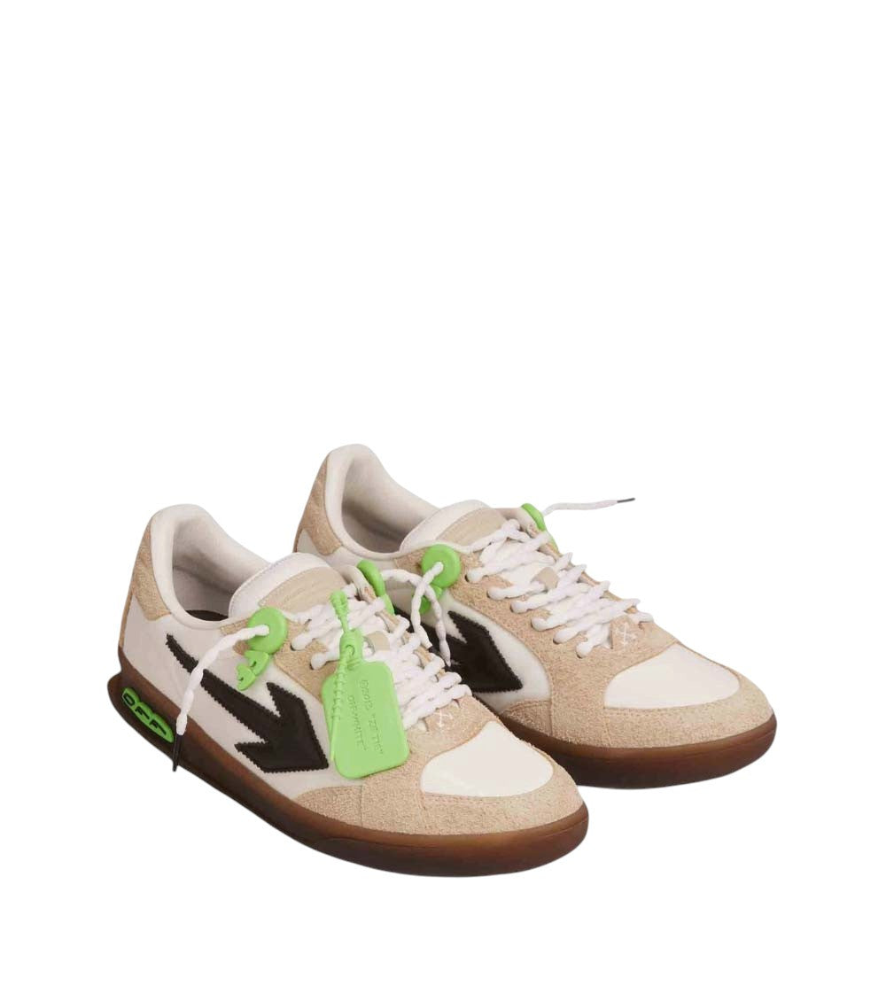 Beige Logo Arrows Sneakers 2