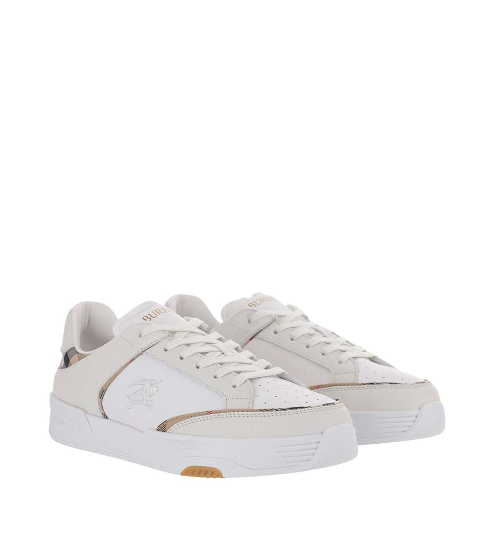 White Lace-up Sneakers 2