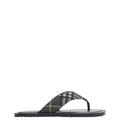 Black Checks Sandals 1