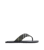 Black Checks Sandals 1