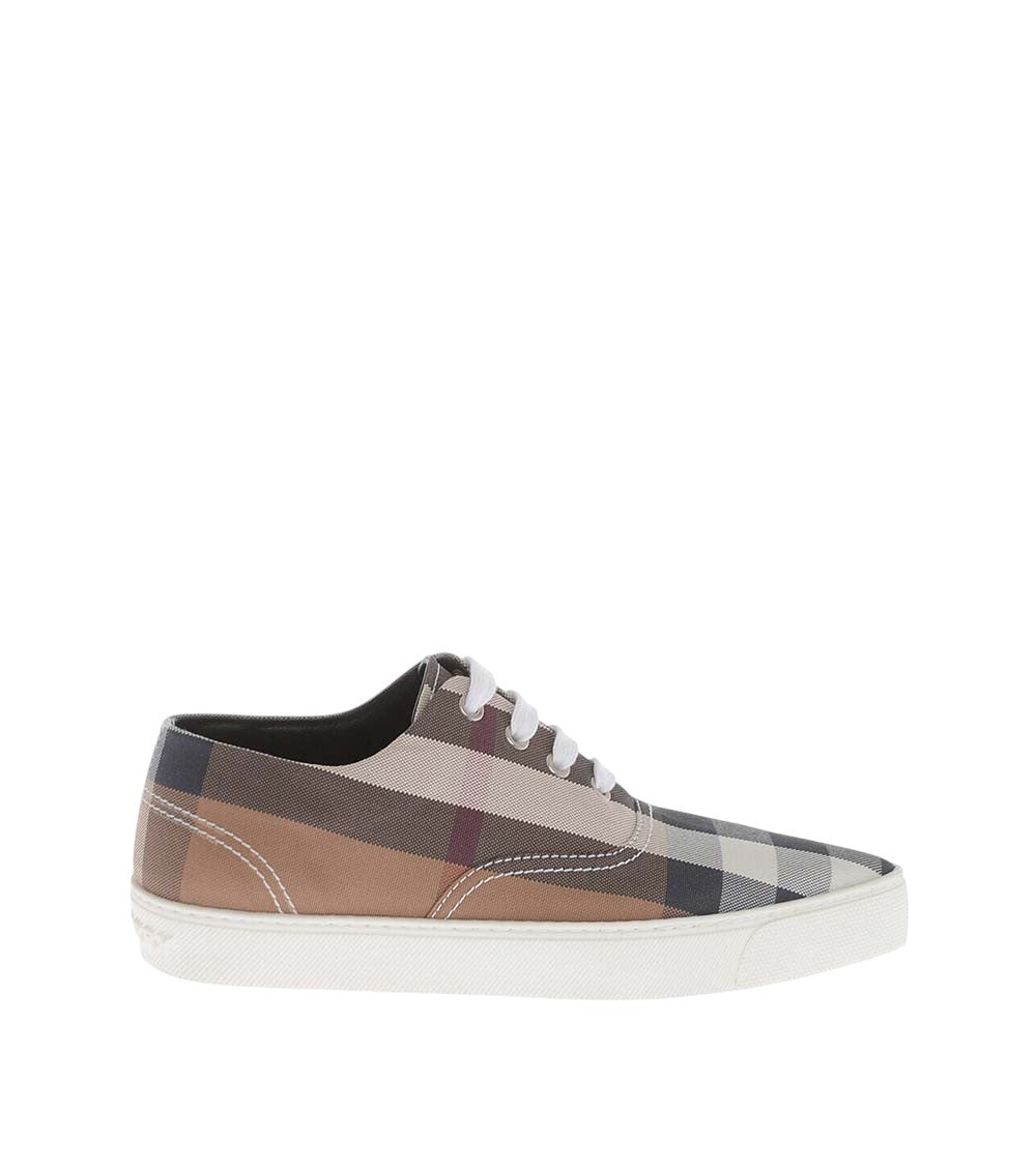 Brown Lace-up Sneakers 1