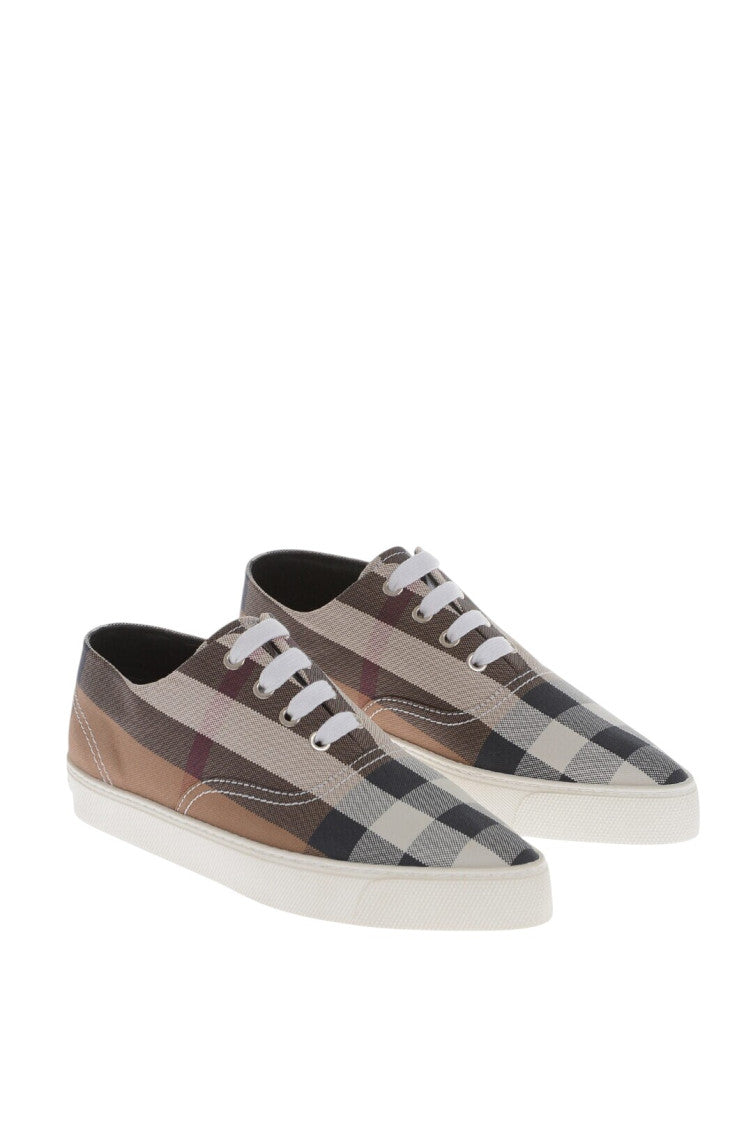 Brown Lace-up Sneakers 2