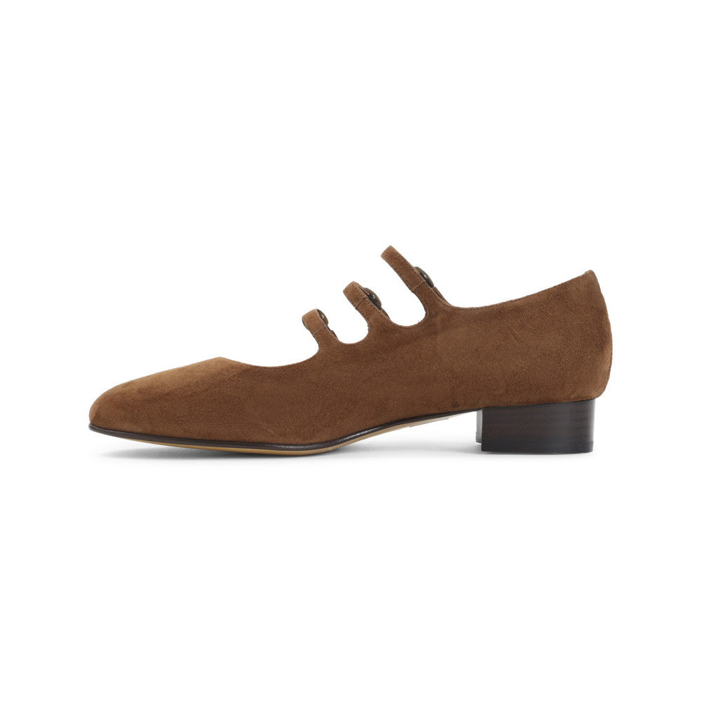 Brown Suede Pumps 2