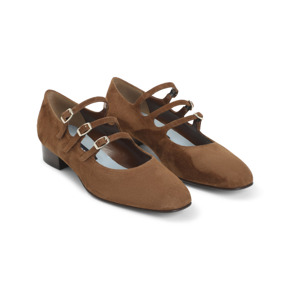 Brown Suede Pumps 3