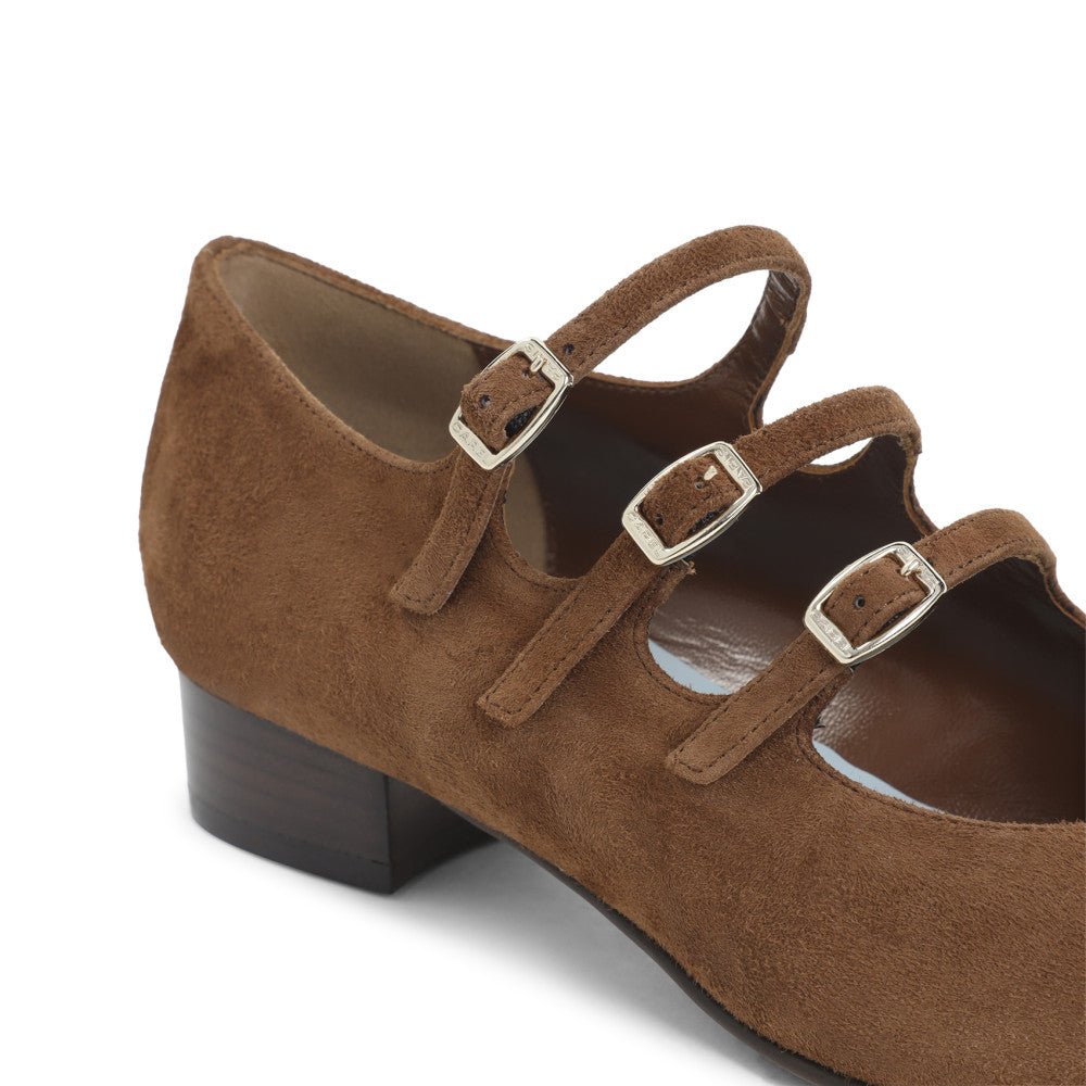 Brown Suede Pumps 4