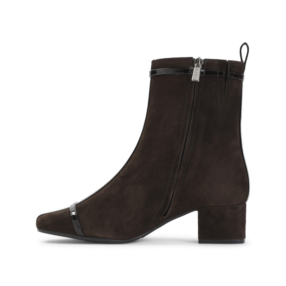 Brown Suede Ankle Boots 2