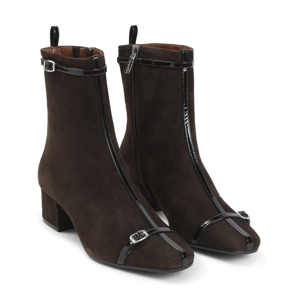 Brown Suede Ankle Boots 3