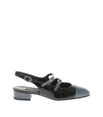 Black Leather Pumps 1
