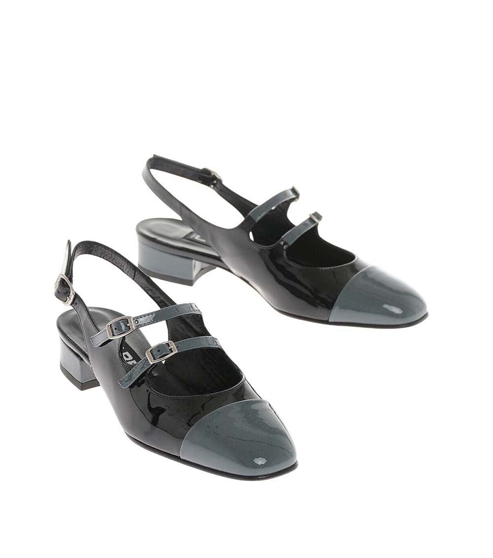 Black Leather Pumps 3