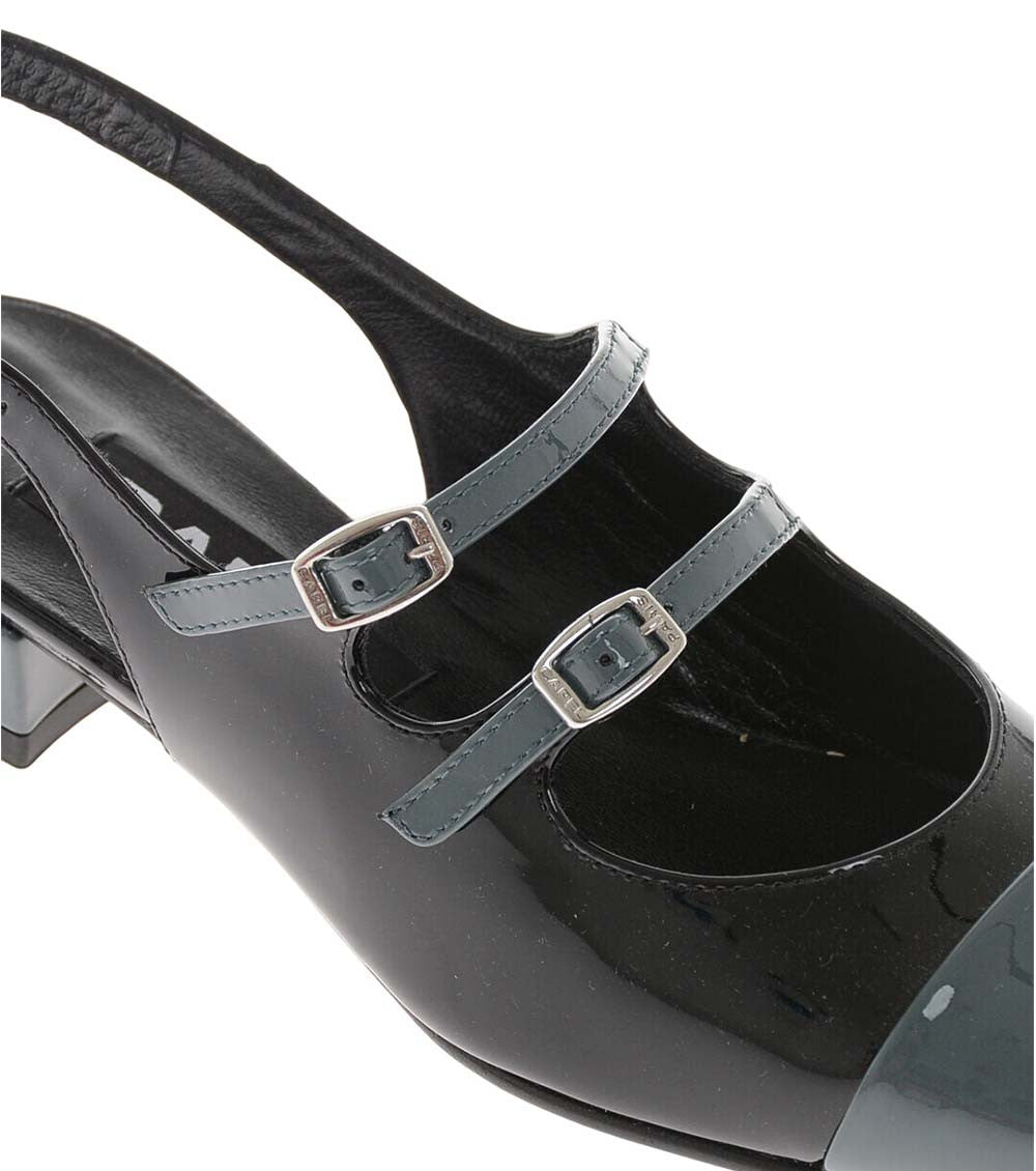 Black Leather Pumps 4