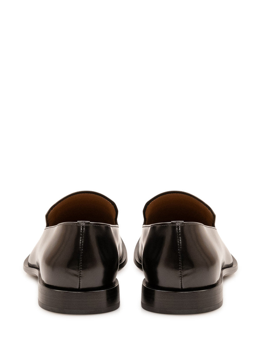 Black Logo Tux Loafers 3