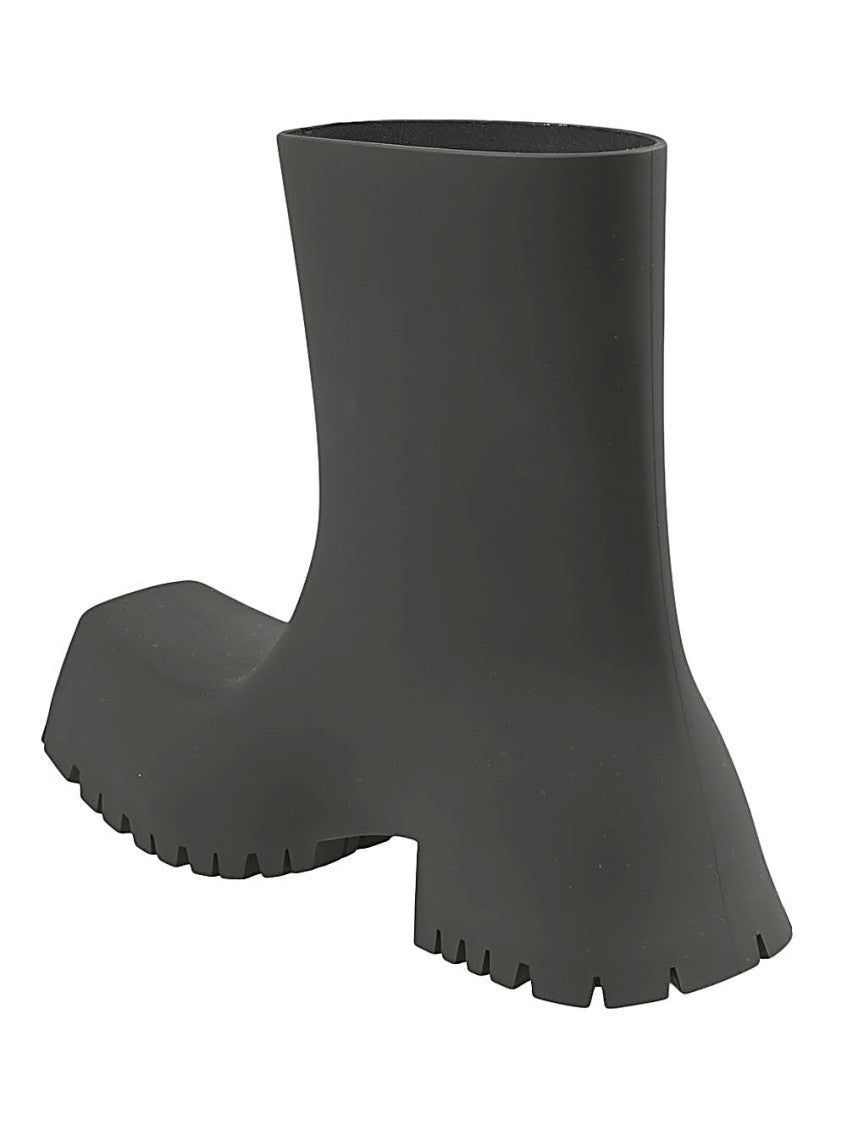Black Trooper Rubber Boots 3