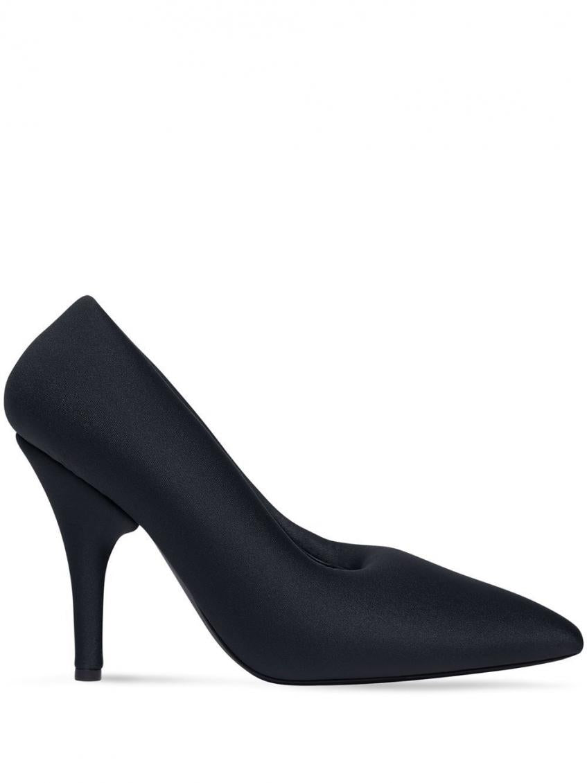 Black Slip On Pumps 1