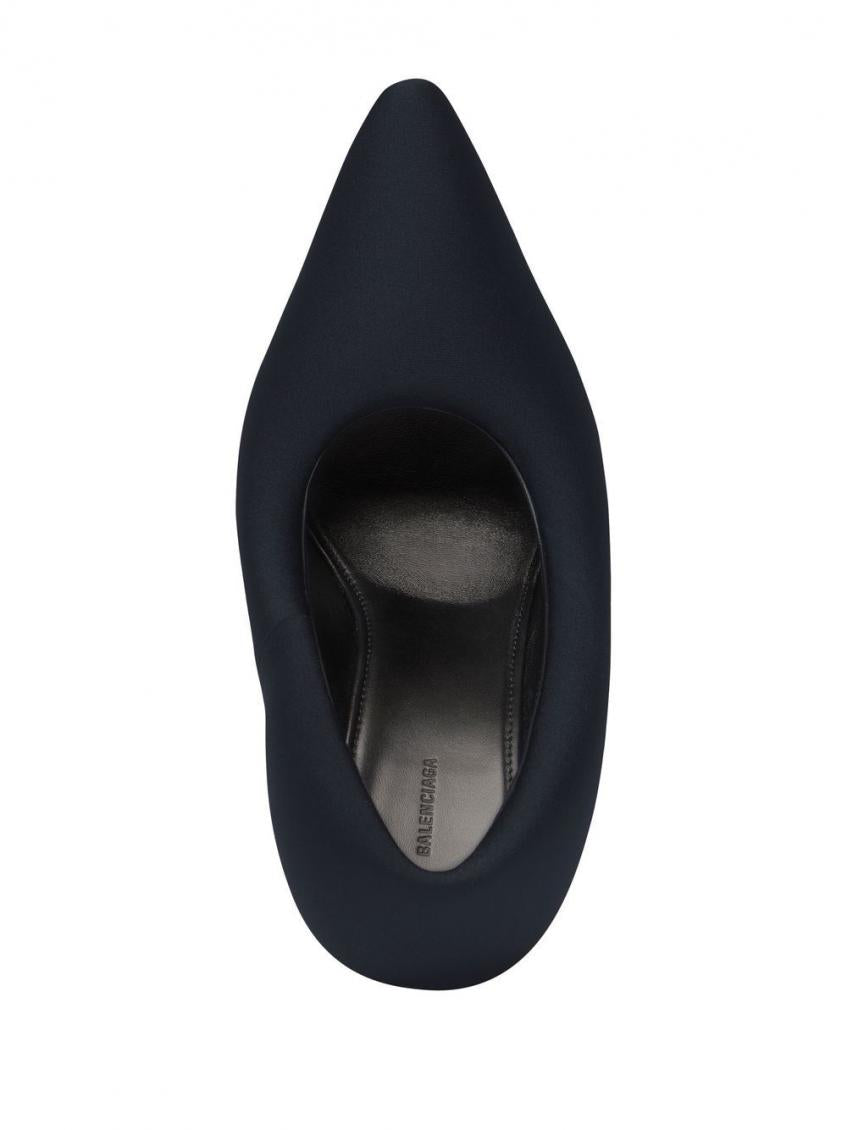 Black Slip On Pumps 4