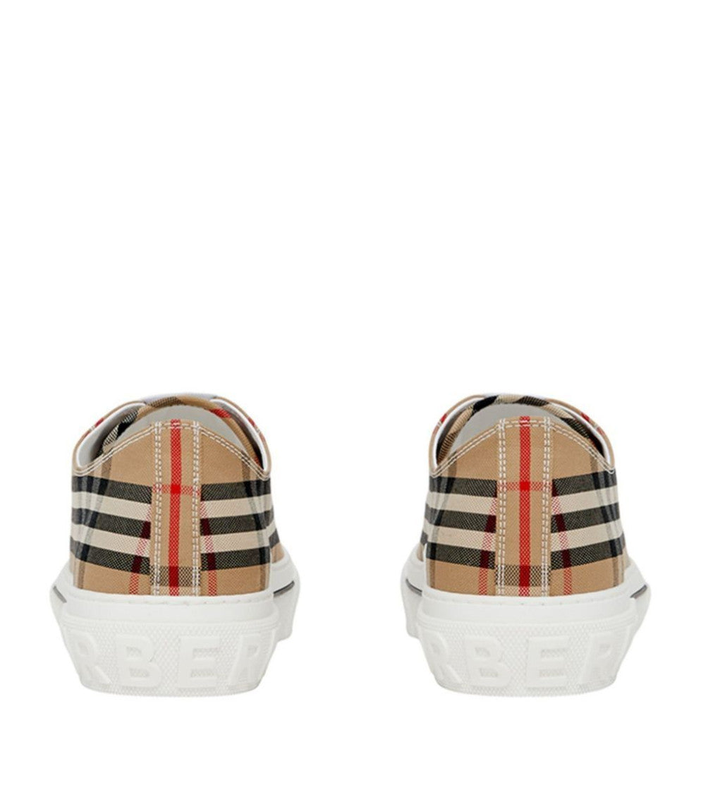 Brown Check Sneakers 10