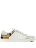 White Lace Up Sneakers 1