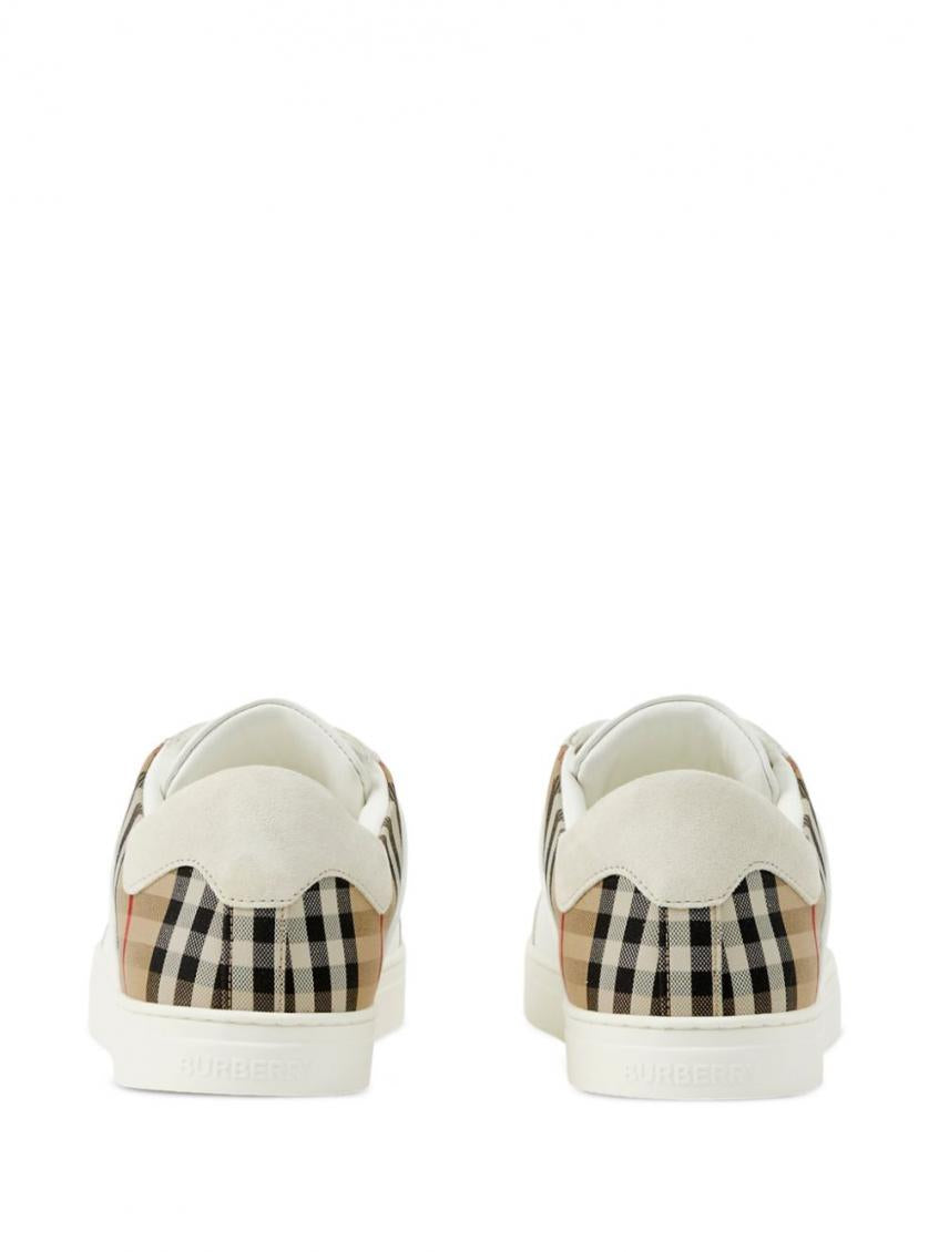 White Lace Up Sneakers 3
