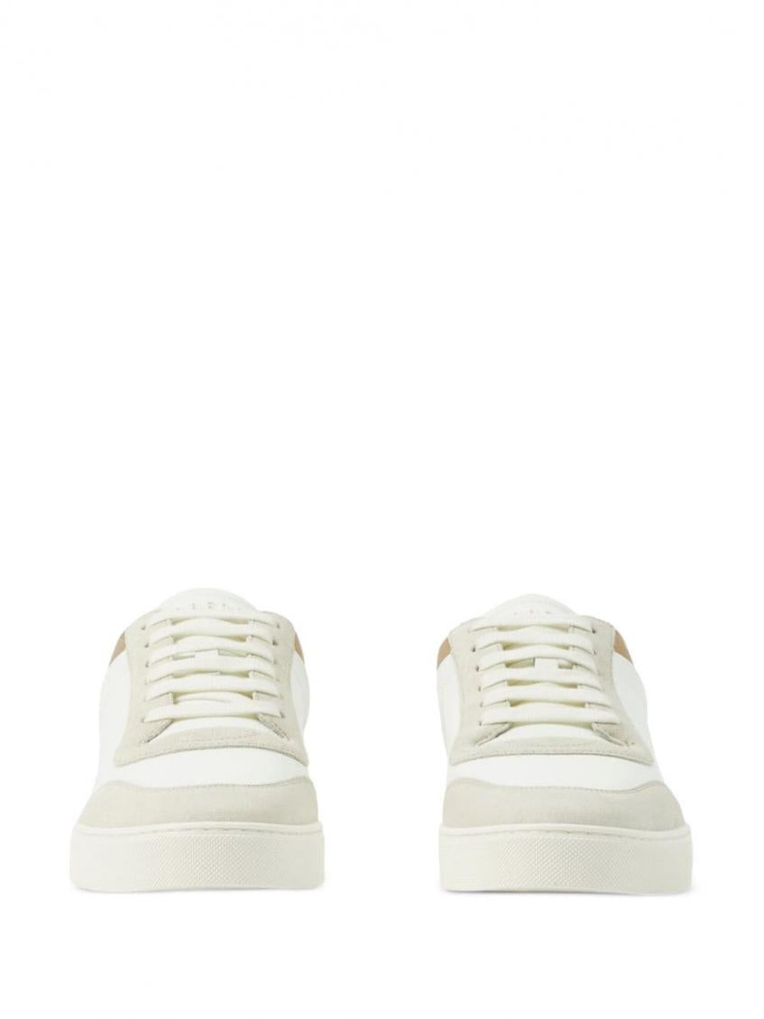 White Lace Up Sneakers 4