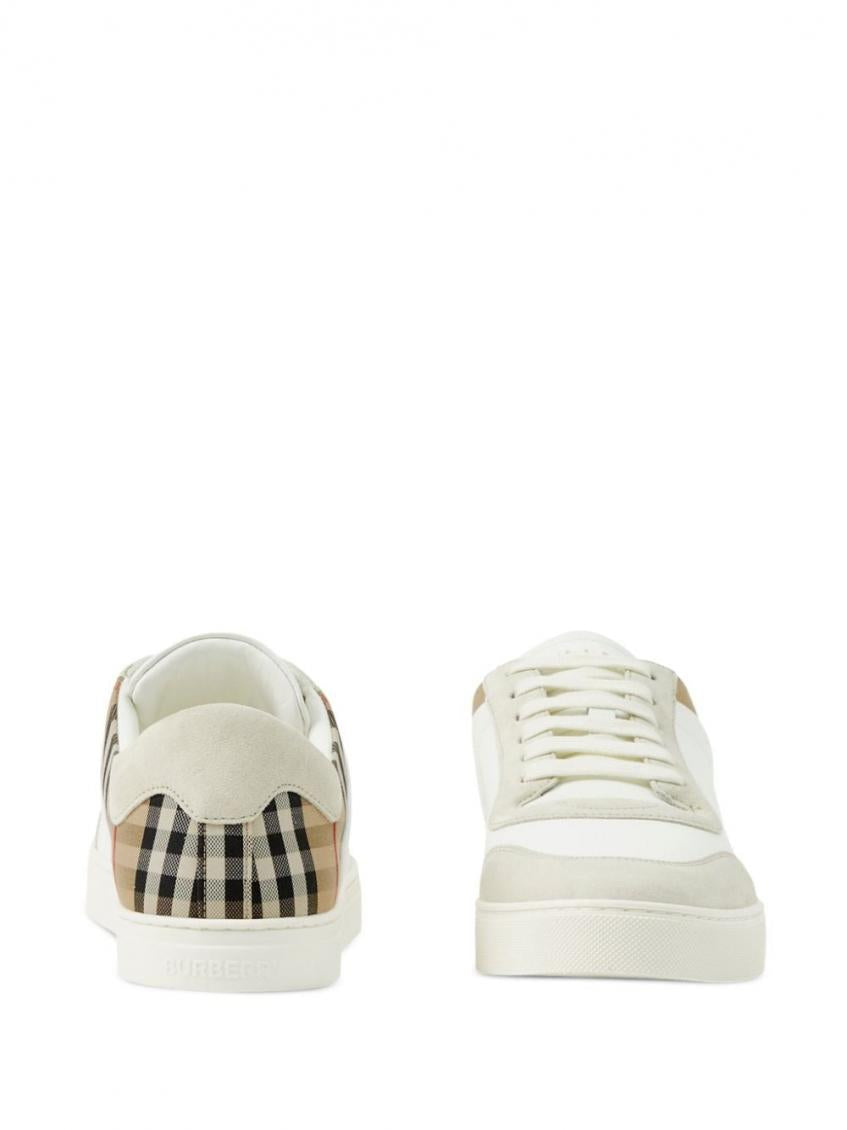 White Lace Up Sneakers 5