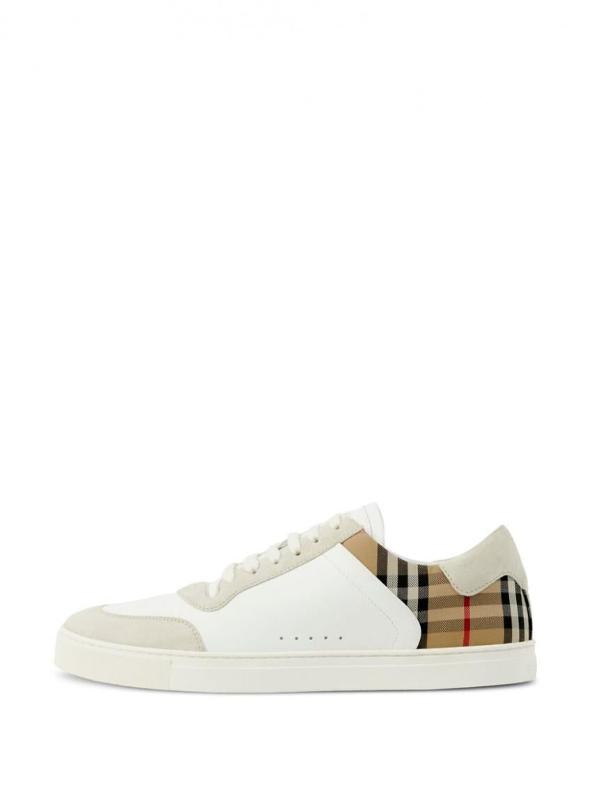 White Lace Up Sneakers 6