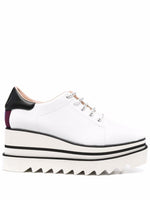 White Platform Sneakers 1