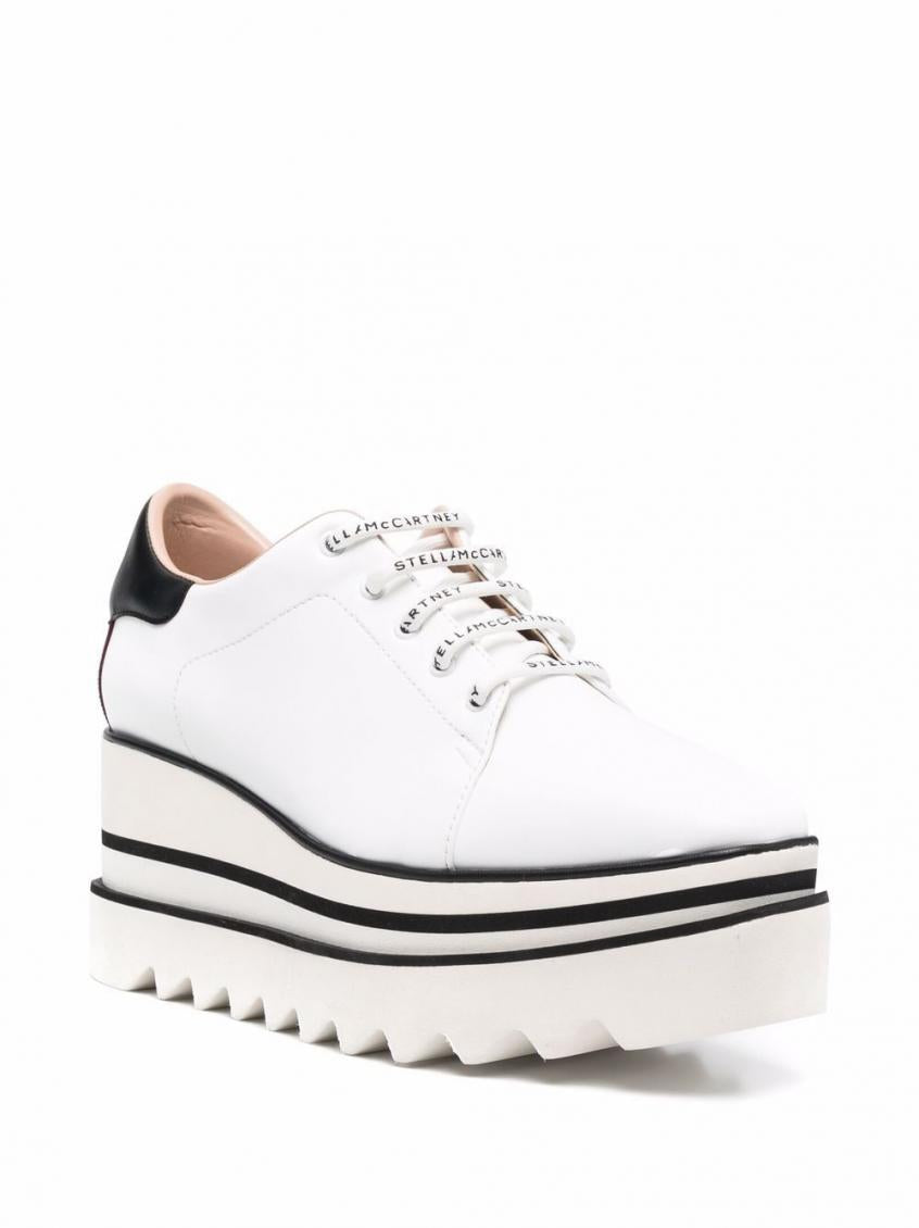 White Platform Sneakers 4