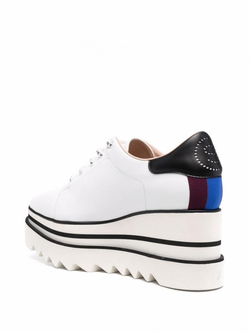 White Platform Sneakers 6