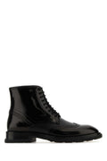 Black Leather Ankle Boots 1