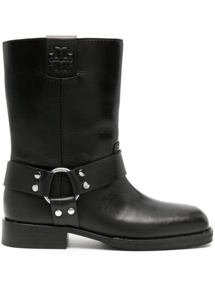 Black Leather Boots 1