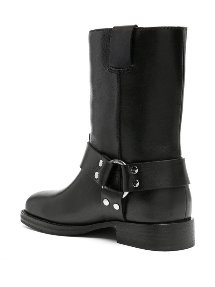 Black Leather Boots 4