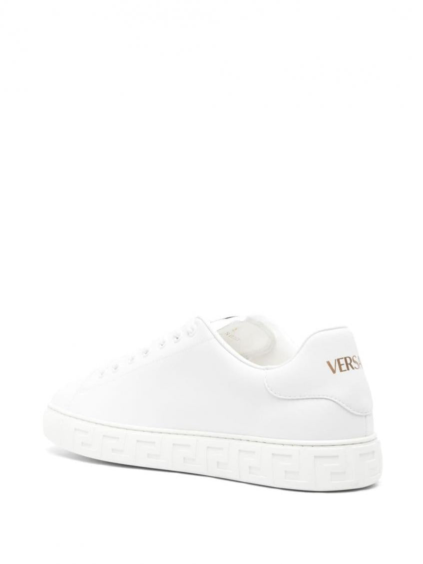 White Low Top Sneakers 4