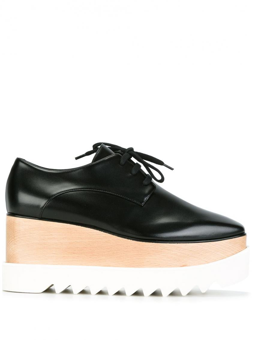 Black Elyse Platform Boots 2