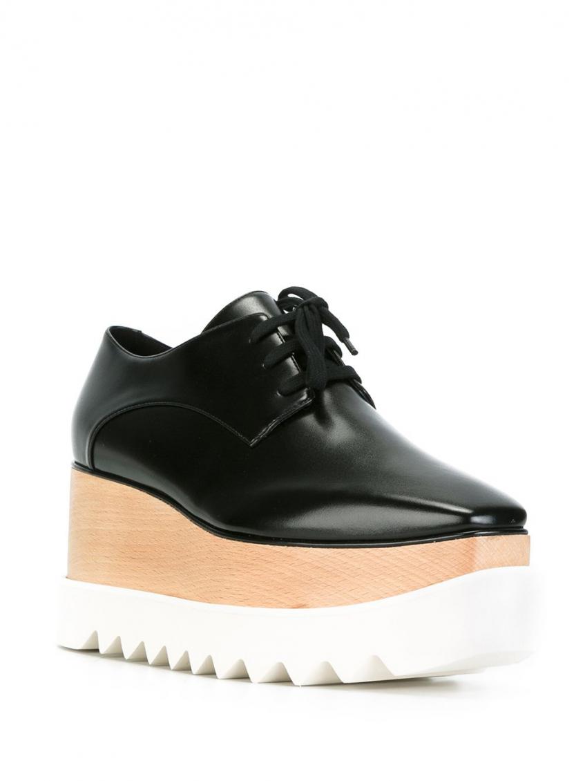 Black Elyse Platform Boots 3
