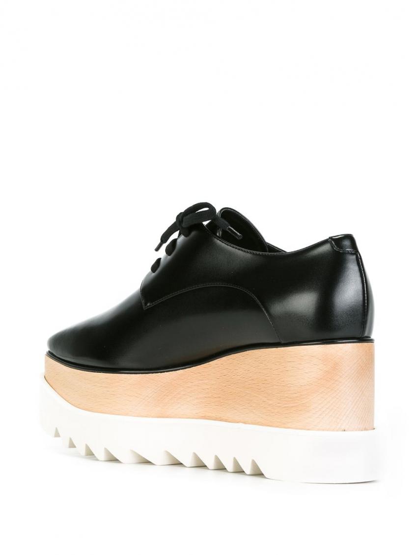 Black Elyse Platform Boots 4