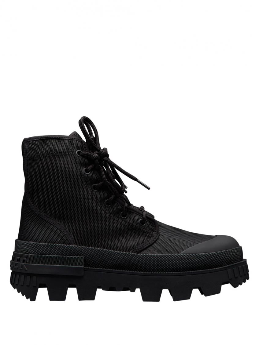 Black HYKE Desetrix Lace-Up Boots 1