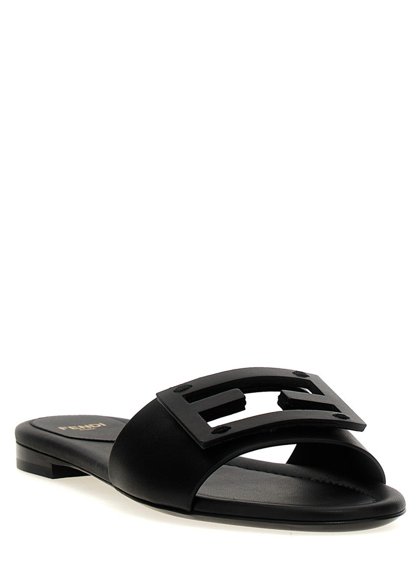 Black Baguette Sandals 2
