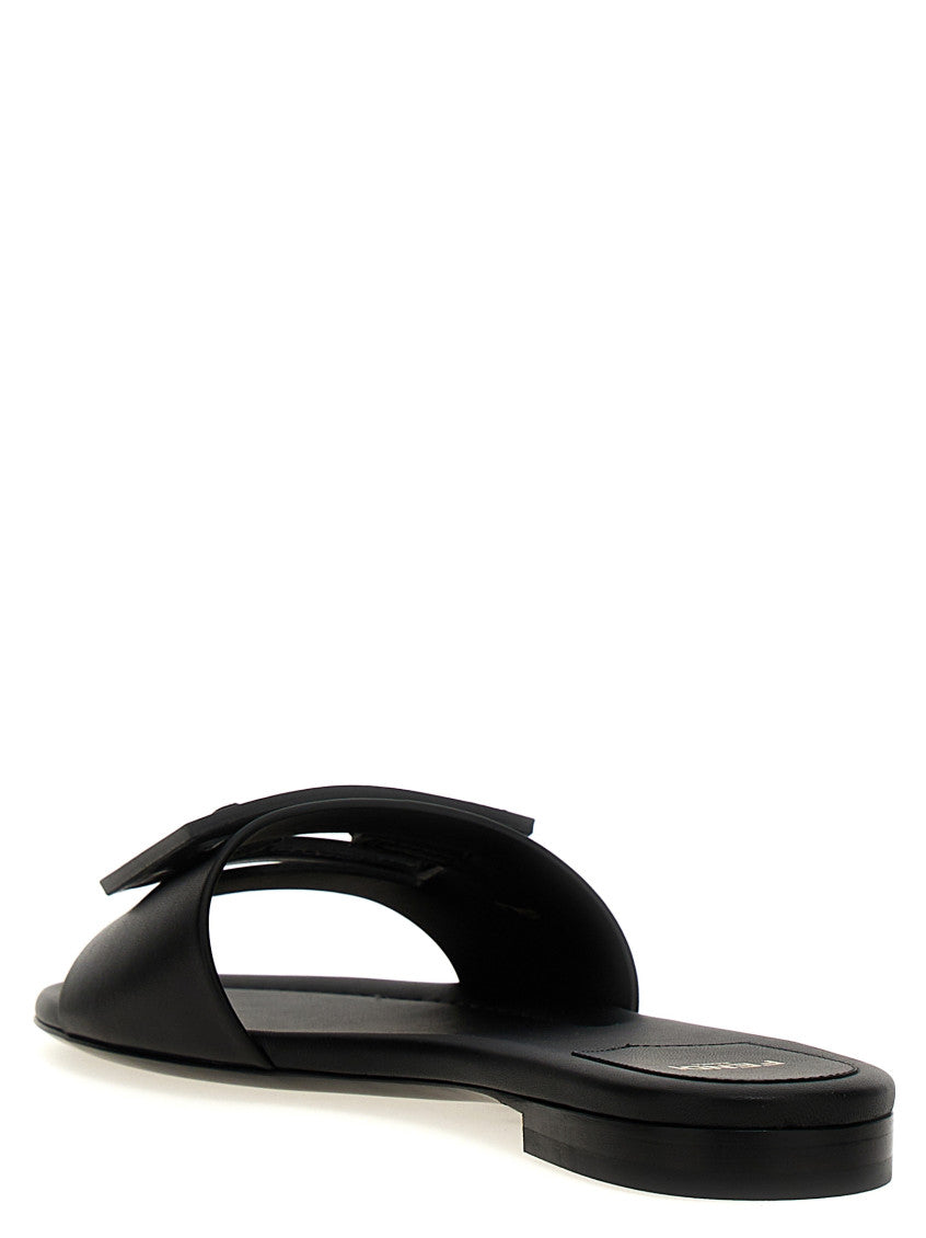Black Baguette Sandals 3