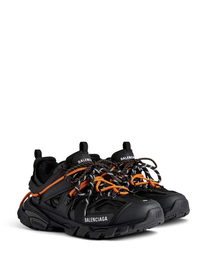 Black Lace Up Sneakers 2