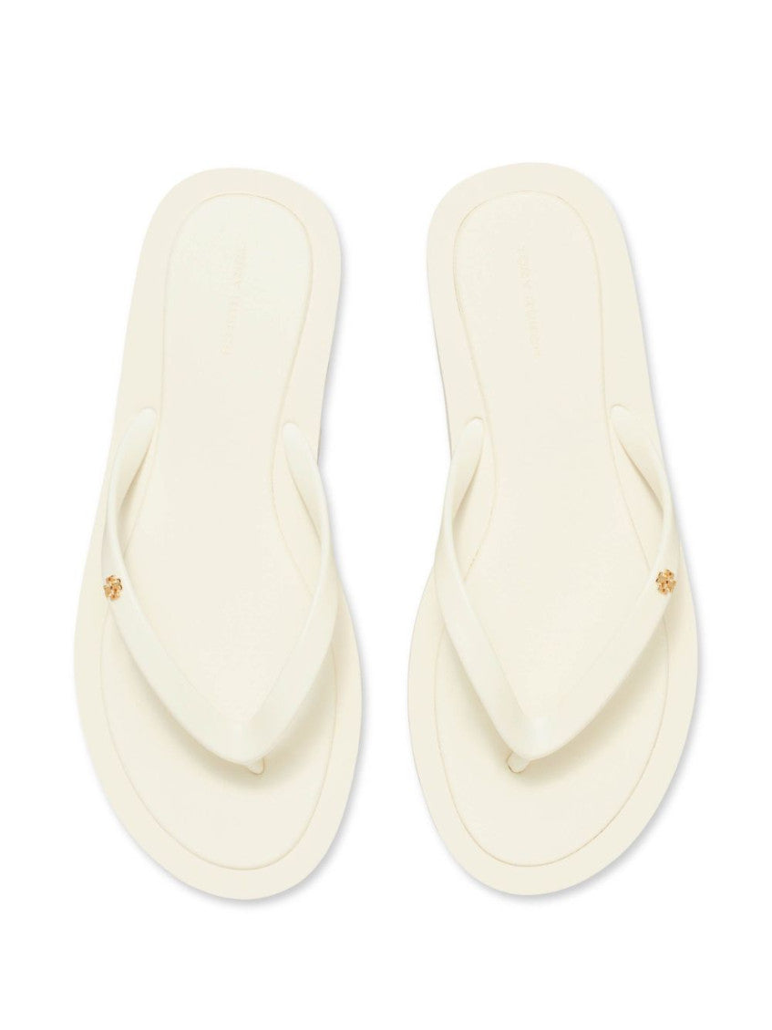 White Kira Flip Flops 2
