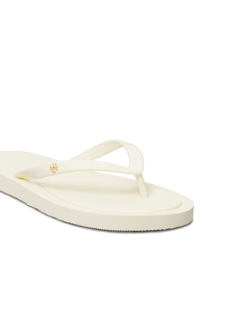 White Kira Flip Flops 4