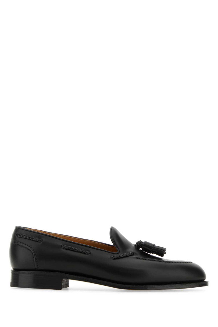 Black Leather Loafers 1